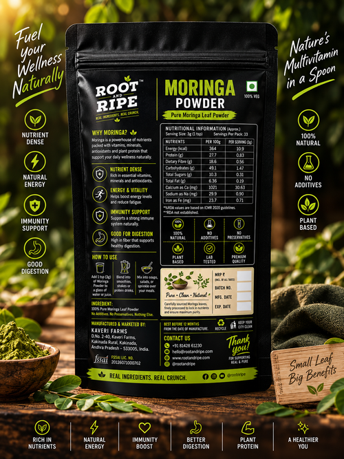 Moringa Powder – 100g Pouch