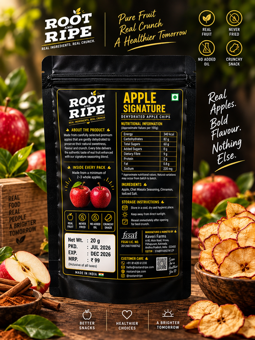Root & Ripe Apple Signature Fruit Chips