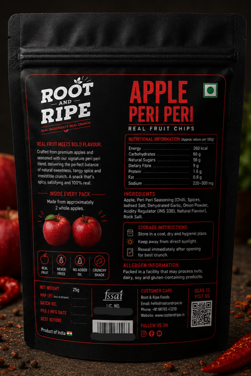 Apple Peri Peri